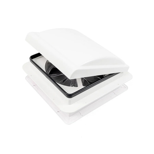 Aussie Traveller 14'' 12V Premium Air Vent Electric Hatch, White