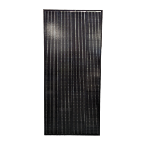 Sphere 200W HIGH VOLTAGE Mono Crystalline Twin Cell Black Fixed Solar Panel