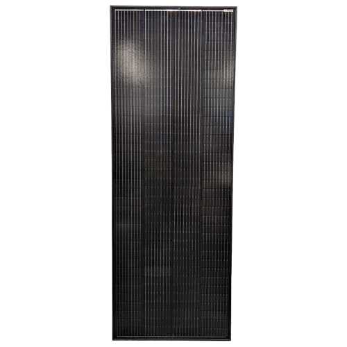 Sphere 250W HIGH VOLTAGE Mono Crystalline Twin Cell Black Fixed Solar Panel