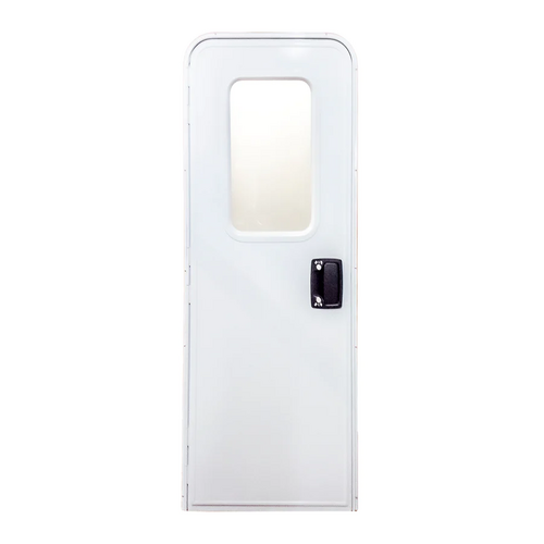 Aussie Traveller Motorhome Door 1750x622 White Security Lock