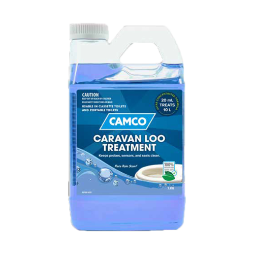 Camco Caravan Loo Treatment - 18 Litre Pure Rain Scent Liquid