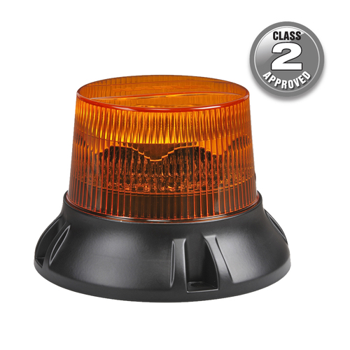 Narva 9-80V Class 2 Heavy-Duty 'Geomax' LED Strobe/Rotator with Flange Base