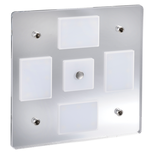 Narva 10-30V LED Square Interior Lamp Touch Switch & Dimming