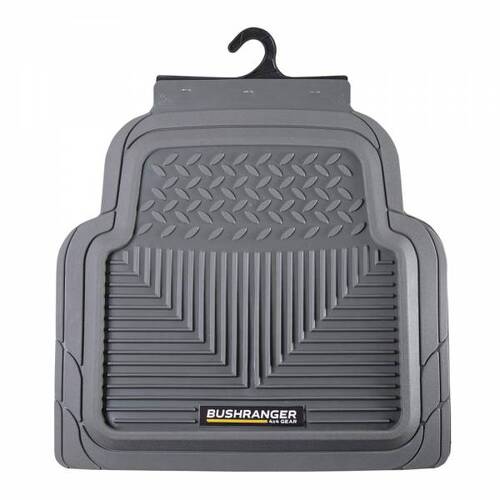 Bushranger Charcoal Mud Tamer Rear Floor Mats