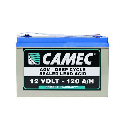 Camec 120Ah SLA Agm Battery Fully Sealed