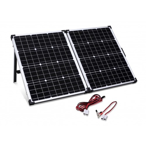 Camec Portable Folding 100 Watt Solar Panel Kit