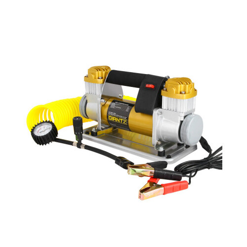 Giantz 12V Portable Air Compressor, Gold