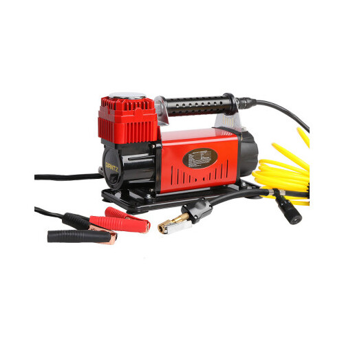 Giantz 12V Portable Air Compressor, Red