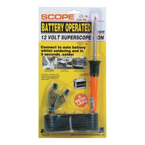 OEX 12V Superscope Soldering Iron with 6m lead