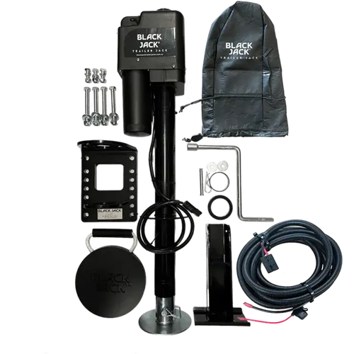 Black Jack MASTER Electric Trailer Jack with Harness Kit