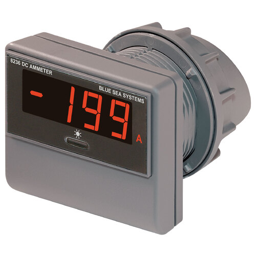 Blue Sea DC Digital Amperage Meter, -500 to +500A