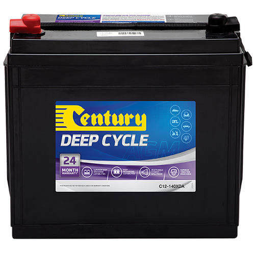 Century 12V 140Ah AGM Deep Cycle Battery