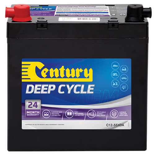 Century 12V 75Ah AGM Deep Cycle Battery