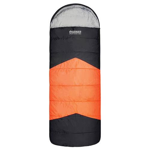 Wildtrak Bremer Hooded Jumbo Sleeping Bag, 0 to -5c