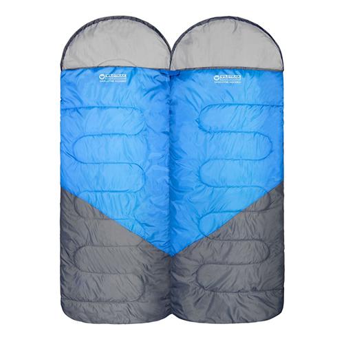 Wildtrak Gascoyne Hooded Twin Sleeping Bag, 5 to 10c