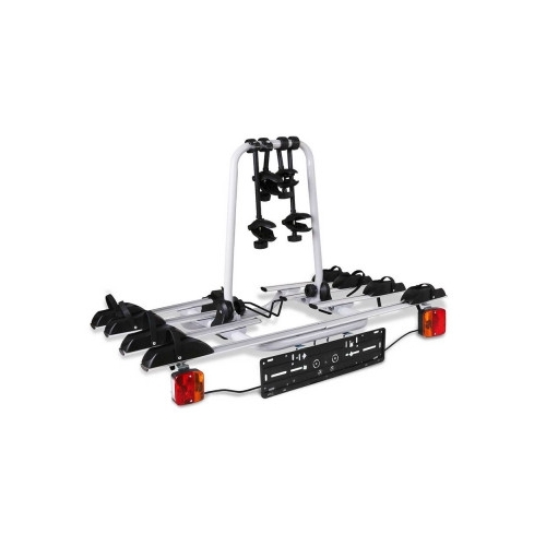 Giantz 4 Bicycle Carrier Rack with Tow Ball Mount Black and Silver Giantz My Generator