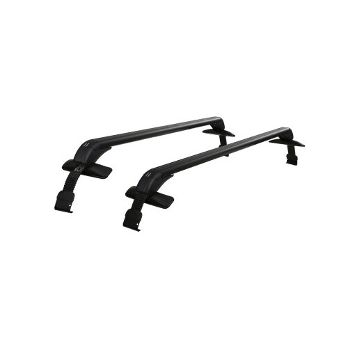 Universal Car Roof Rack Cross Bars 90cm Aluminium Adjustable Lockable 45kg Clamps