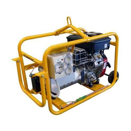 Crommelins Generator 8.0kw Vanguard Petrol E-Start Hirepack