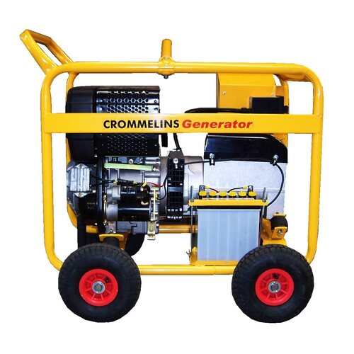 Crommelins 5.4kVA Generator Worksite Approved