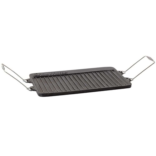 Charmate 3 Burner Cast Iron Reversible BBQ Plate