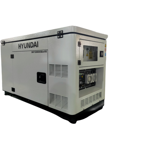 Hyundai DHY12000XSEM-RS 10kVA Diesel AVR Generator with 2 Wire Remote Start