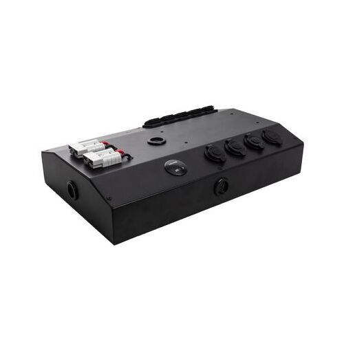 Drivetech 4x4 12V Control Box 5 Rocker Switches 3 Power Sockets Dual USB