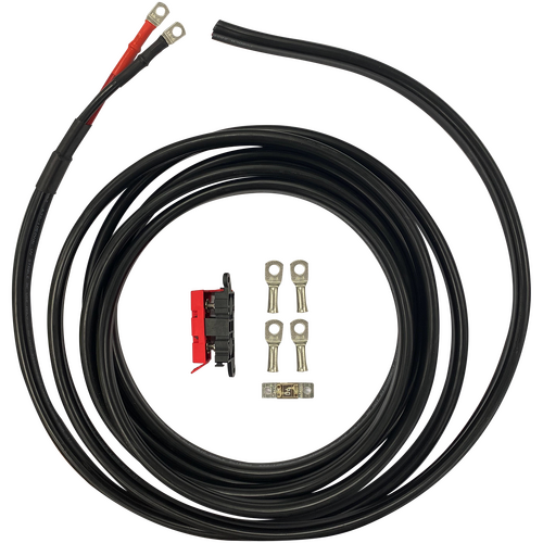 Enerdrive 16mm Cable Kit (Inc 70A Fuse) Start Battery to DC to DC Charger (Vehicle Mounted), 5 Metres