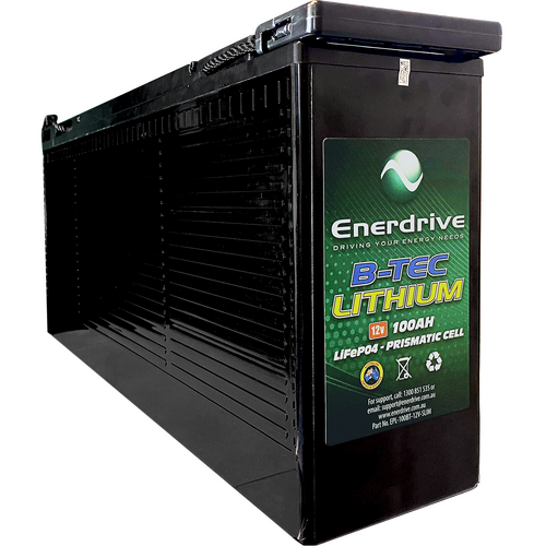 Enerdrive B-TEC 100Ah Slim Lithium Battery