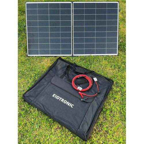 Exotronic 200W 24V Portable Folding Solar Panel