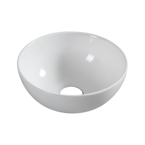 NCE 280mm White Ceramic Round Basin