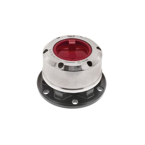 Hulk 4x4 Freewheel Hub Red; to suit Mitsubishi Pajero, Triton, L200 & Montero