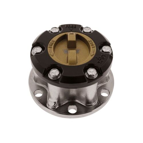 Hulk 4x4 Freewheel Hub; to suit Toyota Landcruiser (1980-1989) & Hilux leaf front end