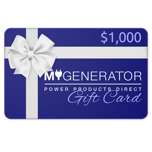 My Generator $1000 Gift Card