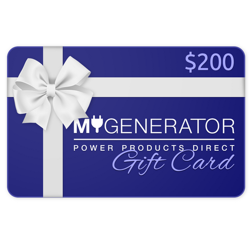 My Generator $200 Gift Card