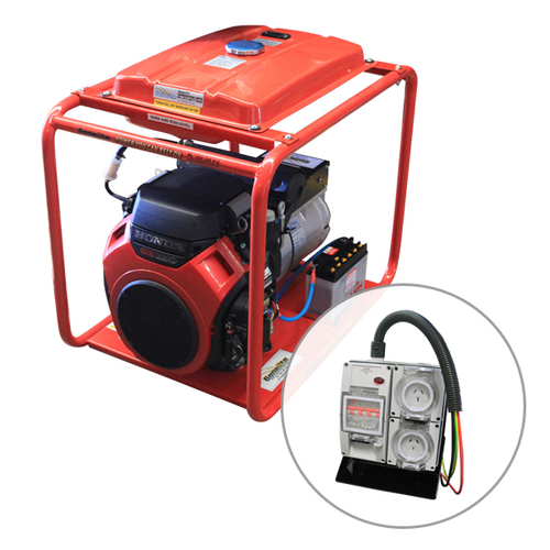 Genelite Honda 11kVA Generator Worksite Approved