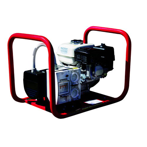 Genelite Honda 2.5kVA Generator Worksite Approved