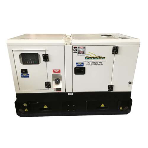 Genelite Heavy Duty 11kVA Single Phase Diesel Kubota Generator