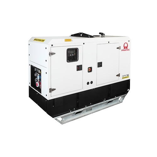 Pramac 37.7kVA Three Phase Yanmar Diesel Generator, Rental Ready