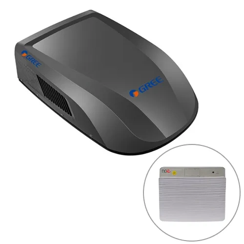 Gree 3.5kw Black Inverter Roof Top Air Conditioner with Slim Plenum