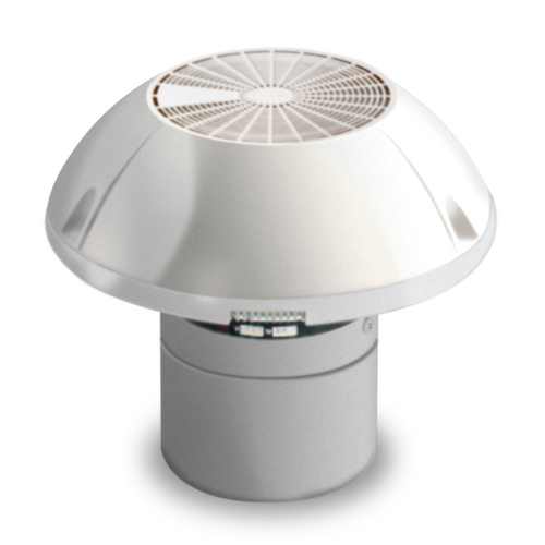 Dometic GY11 RV Roof Ventilator with Motor, Two Speed Fan