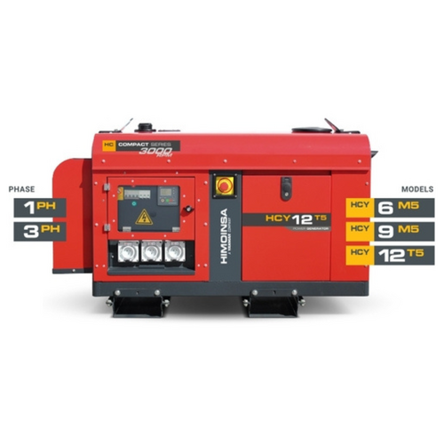 Himoinsa 8.6kVA Yanmar Compact Single Phase Diesel Generator Australia