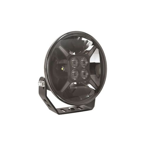 Hulk 4x4 Black 7" Round LED Driving Lamp