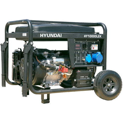 Hyundai HY10000LEK 10kVA AVR Petrol Portable Generator