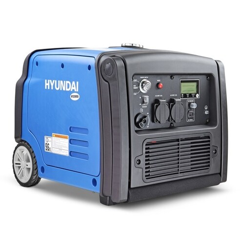 Hyundai HY3200SEi 3200w Inverter Generator 