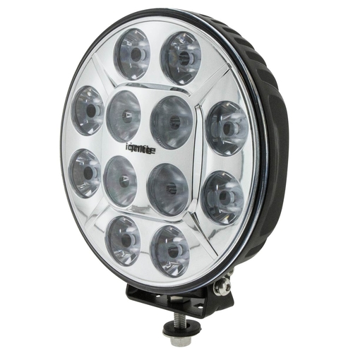 Ignite 9" Round LED Chrome Fascia Driving Light, 120W