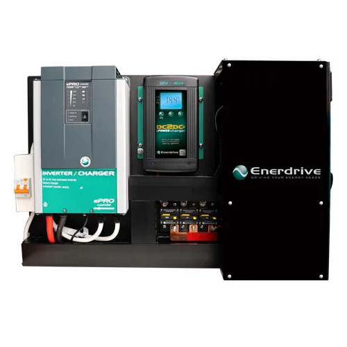 Enerdrive The Wanderer Power System, Driver Side Installation