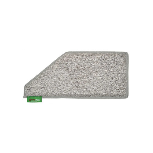 Muk Mat Light Grey Angled Caravan Step Mat, 28 x 61cm