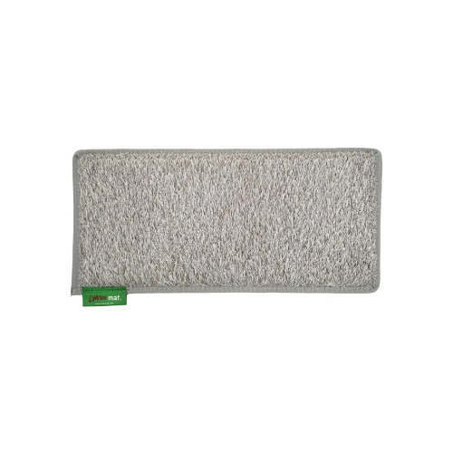 Muk Mat Light Grey Rectangle Caravan Step Mat, 28.5 x 60cm