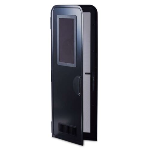 Milenco Columbia Caravan Door H1750 mm LH black/black 