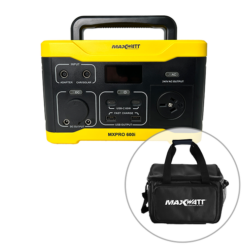 Maxwatt 265Wh Pro Series Portable Power Station with Carry Bag